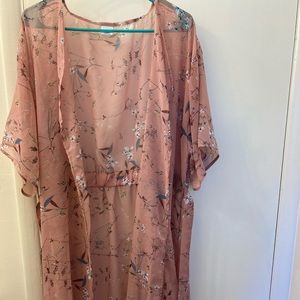 blush colored cover up